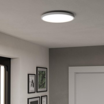 Eglo - LED RGBW Pritemdomas vonios lubinis šviestuvas LED/13,9W/230V 2700-6500K d. 30 cm IP44 baltas ZigBee