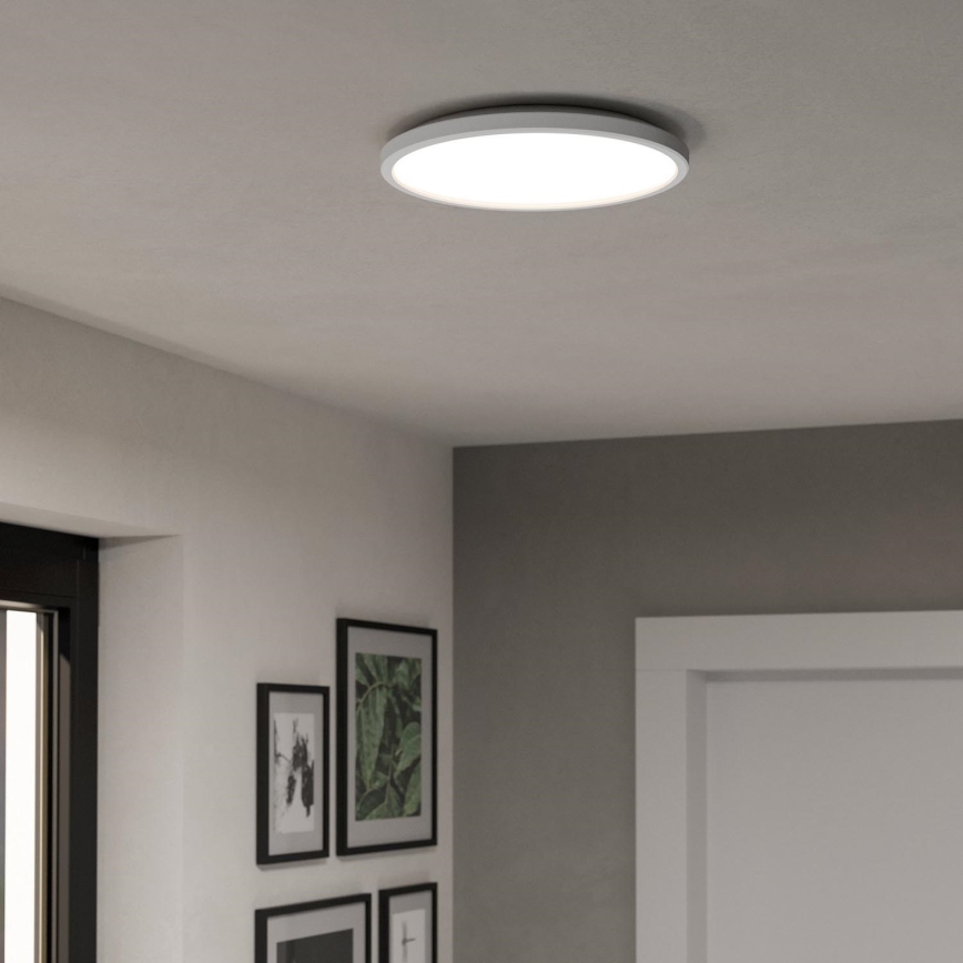 Eglo - LED RGBW Pritemdomas vonios lubinis šviestuvas LED/13,9W/230V 2700-6500K d. 30 cm IP44 baltas ZigBee