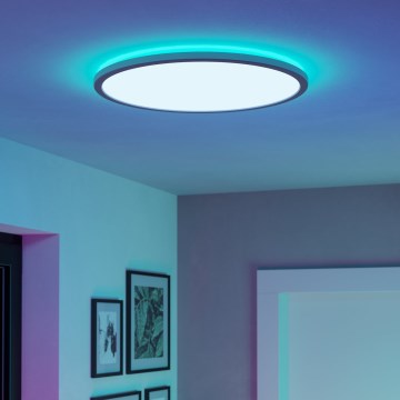 Eglo - LED RGBW Pritemdomas vonios lubinis šviestuvas LED/16,8W/230V 2700-6500K d. 50 cm IP44 baltas ZigBee