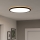 Eglo - LED RGBW Pritemdomas vonios lubinis šviestuvas LED/16,8W/230V 2700-6500K d. 50 cm IP44 juodas ZigBee