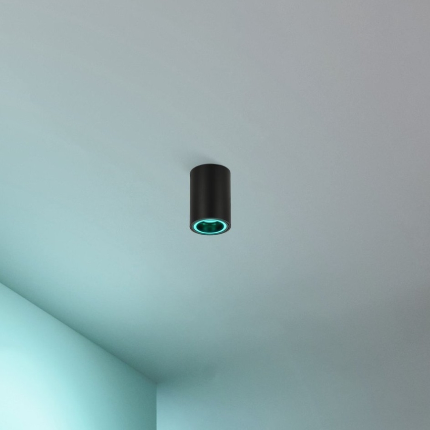 Eglo - LED RGBW Pritemdomi akcentiniai šviestuvai LED/4,9W/230V 2700-6500K juoda