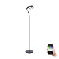 Eglo - LED RGBW reguliuojama grindų lempa LED/16W/230V 2700-6500K ZigBee