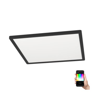 Eglo - LED RGBW Reguliuojamas lubinis šviestuvas LED/16,5W/230V juodas ZigBee