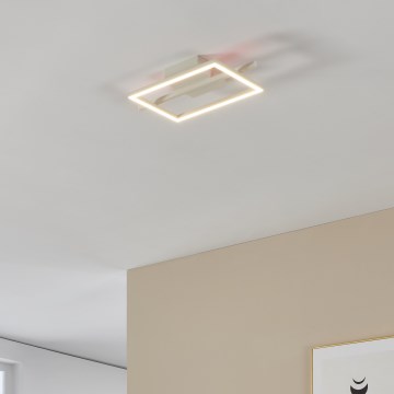 Eglo - LED RGBW Reguliuojamas lubinis šviestuvas LED/17W/230V 2700-6500K balta + nuotolinio valdymo pultas