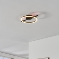 Eglo - LED RGBW Reguliuojamas lubinis šviestuvas LED/17W/230V 2700-6500K juoda + nuotolinio valdymo pultas