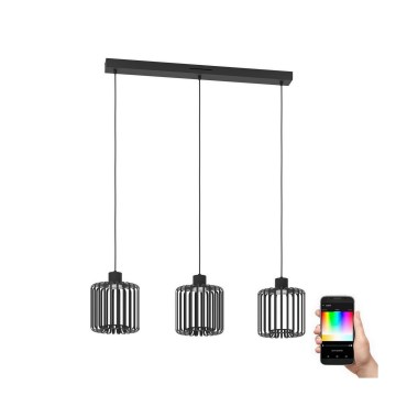 Eglo - LED RGBW Reguliuojamas pakabinamas sietynas 3xLED/3,7W/230V 2700-6500K