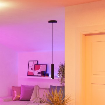 Eglo - LED RGBW Reguliuojamas pakabinamas sietynas LED/3,7W/230V 2700-6500K juoda