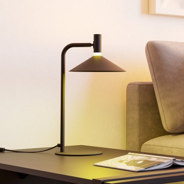 Eglo - LED RGBW reguliuojamas stalinis šviestuvas LED/7,5W/230V 2700-6500K juodas