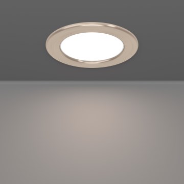 Eglo - LED RGBW reguliuojamas vonios įmontuojamas šviestuvas LED/5W/230V 2700-6500K skersmuo 12 cm IP44 matinis chromas