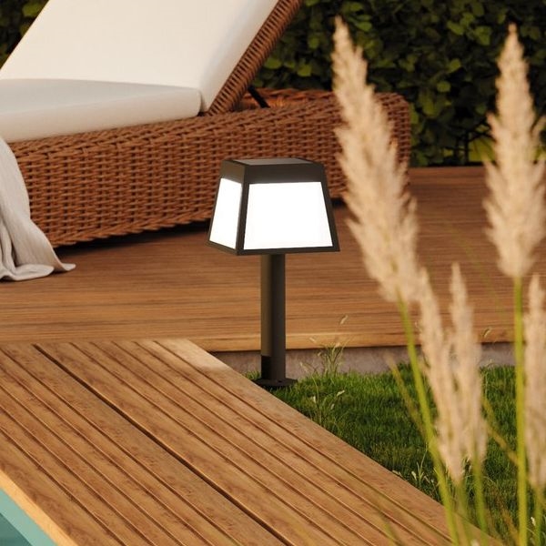 Eglo - LED Saulės energijos šviestuvas su jutikliu LED/7,5W/3,7V 56cm 2200 mAh IP44