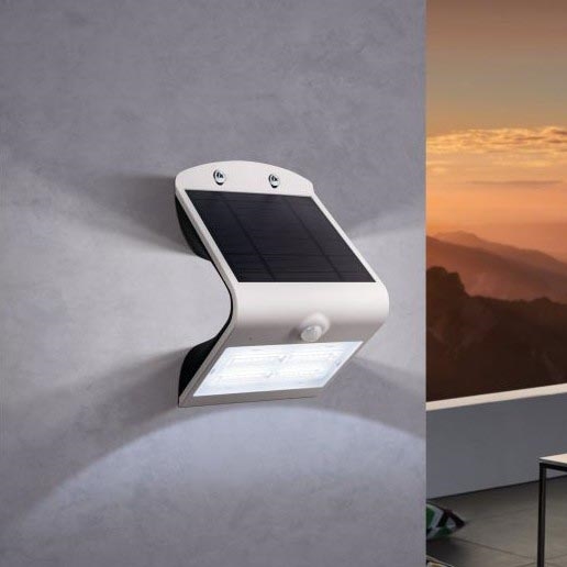 Eglo - LED saulės šviestuvas su jutikliu LED/3,2W/3,7V 2000 mAh IP54