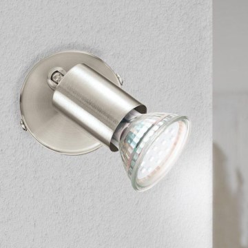 Eglo - LED sieninis akcentinis šviestuvas LED 1xGU10/2,8W/230V