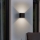 Eglo - LED sieninis lauko šviestuvas 2xLED/2,8W/230V IP54 juoda