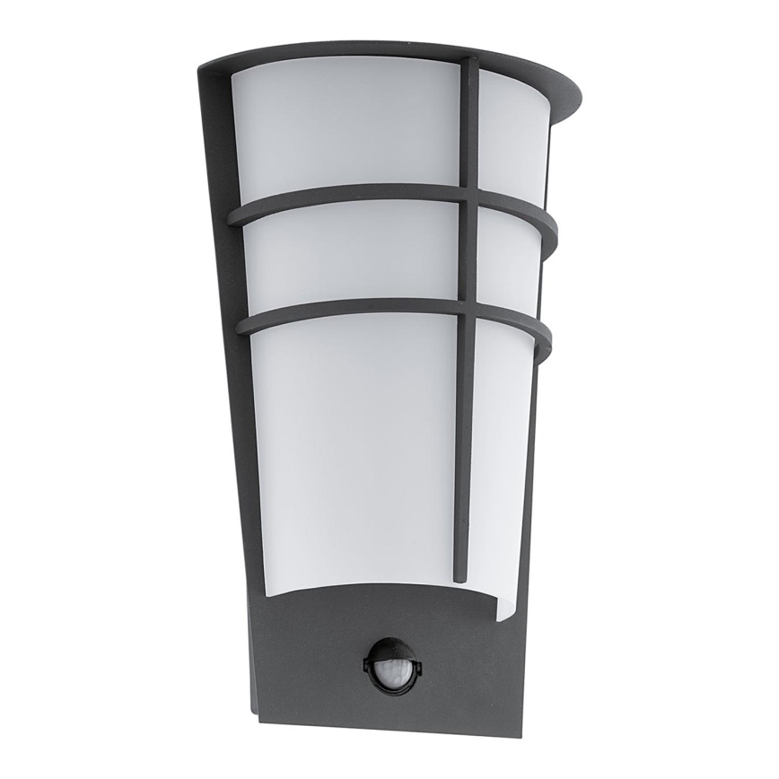 Eglo - LED sieninis lauko šviestuvas su jutikliu 2xLED/2,5W IP44