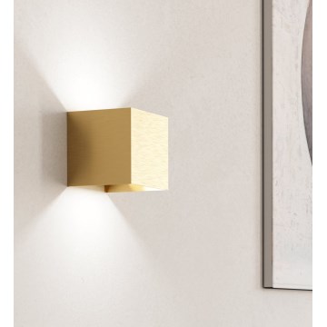 Eglo - LED sieninis šviestuvas 2xLED/1,5W/230V 3000K auksas