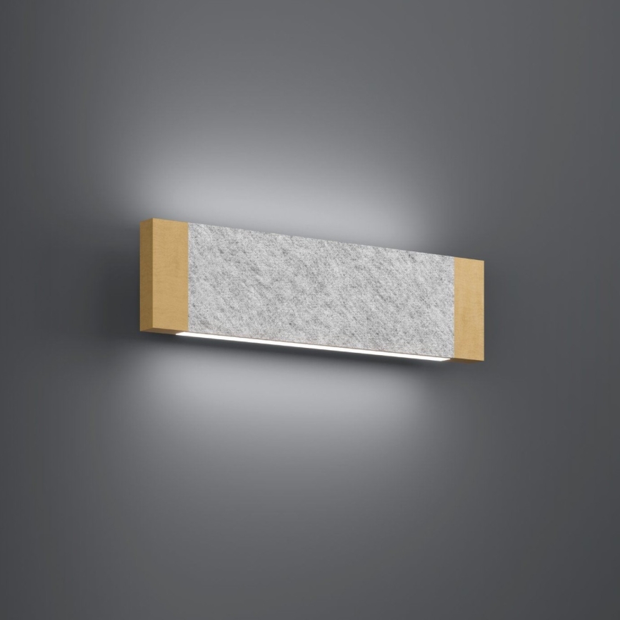 Eglo - LED sieninis šviestuvas 2xLED/5,4W/230V 3000K ruda/pilka