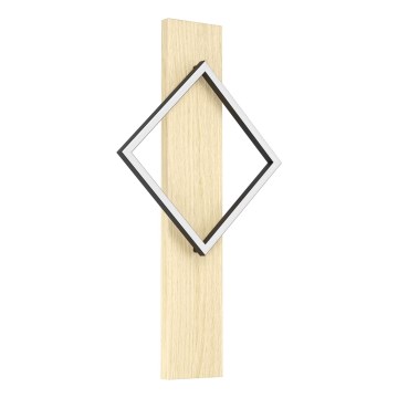 Eglo - LED sieninis šviestuvas LED/13W/230V juodas/smėlinis