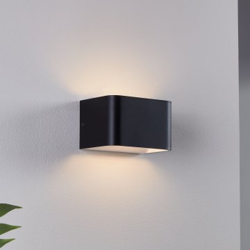 Eglo - LED sieninis šviestuvas LED/6W/230V 3000K juoda