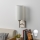 Eglo - LED Sieninis šviestuvas TUNJA 1xE27/60W/230V matinio chromo/baltas