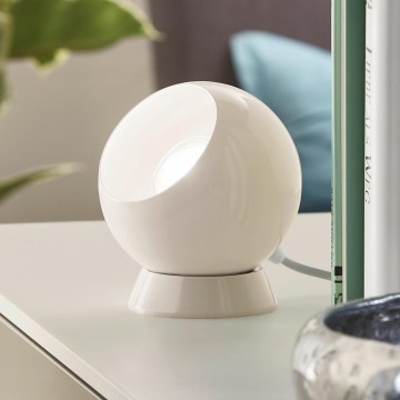 Eglo - LED stalinis/sieninis šviestuvas 1xGU10/2,8W/230V balta