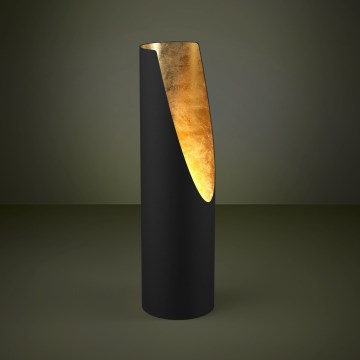 Eglo - LED stalinis šviestuvas 1xGU10/4,7W/230V juoda/auksas