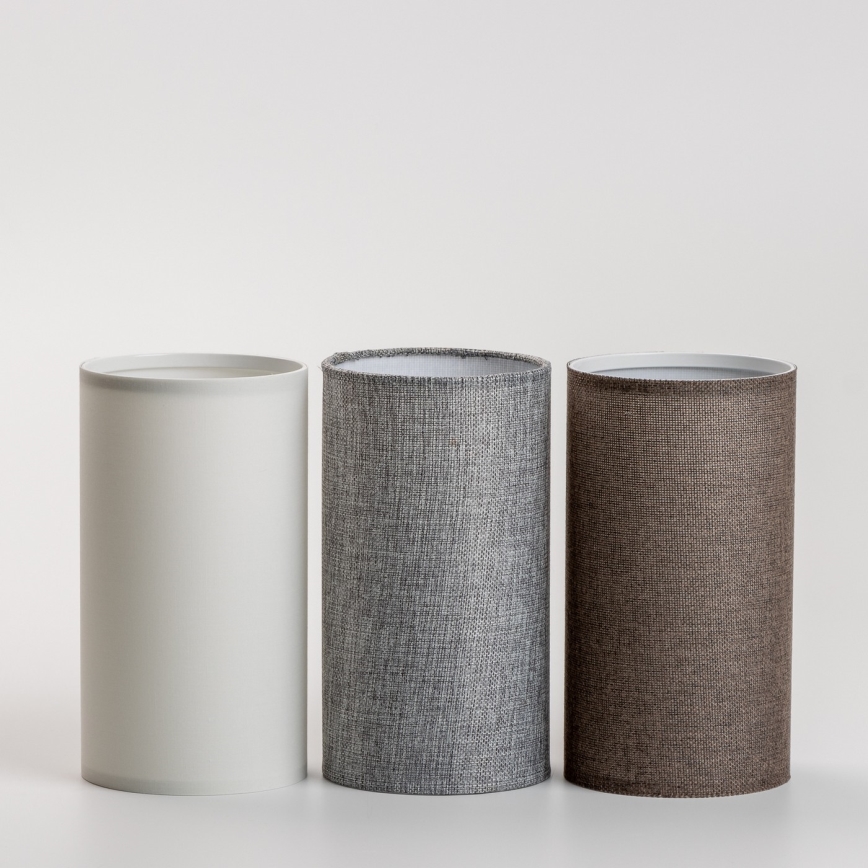 Eglo - LED stalinis šviestuvas TUNJA 1xE27/60W/230V 26,5 cm matinis chromas/baltas