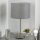 Eglo - LED  Stalinis šviestuvas TUNJA 1xE27/60W/230V 38,5 cm matinis chromas/pilka