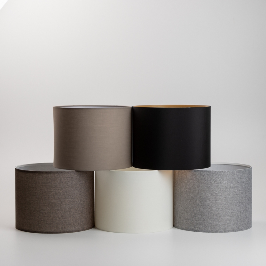 Eglo - LED  Stalinis šviestuvas TUNJA 1xE27/60W/230V 38,5 cm matinis chromas/taupe