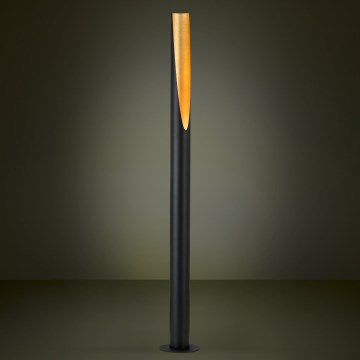 Eglo - LED toršeras 1xGU10/4,7W/230V juoda/auksas