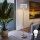 Eglo - LED  Toršeras TUNJA 1xE27/60W/230V matinis chromas/balta