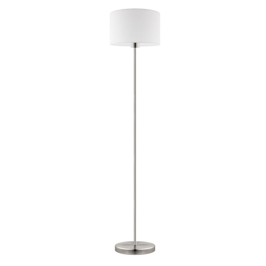 Eglo - LED  Toršeras TUNJA 1xE27/60W/230V matinis chromas/balta