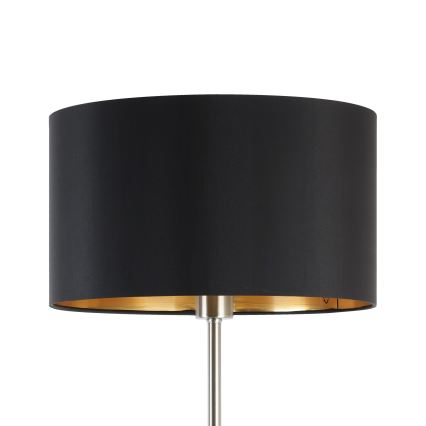 Eglo - LED  Toršeras TUNJA 1xE27/60W/230V matinis chromas/juoda