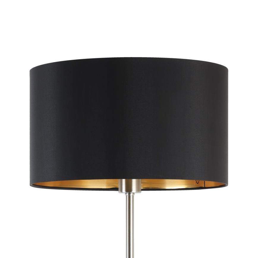 Eglo - LED  Toršeras TUNJA 1xE27/60W/230V matinis chromas/juoda