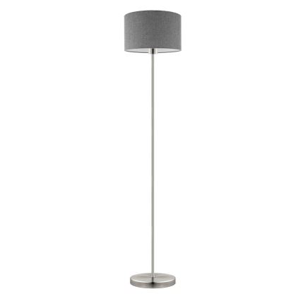 Eglo - LED  Toršeras TUNJA 1xE27/60W/230V matinis chromas/pilka