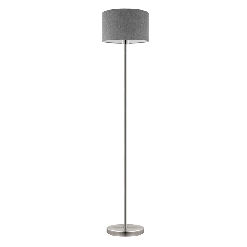 Eglo - LED  Toršeras TUNJA 1xE27/60W/230V matinis chromas/pilka