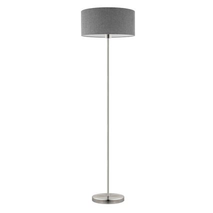 Eglo - LED  Toršeras TUNJA 1xE27/60W/230V matinis chromas/pilka