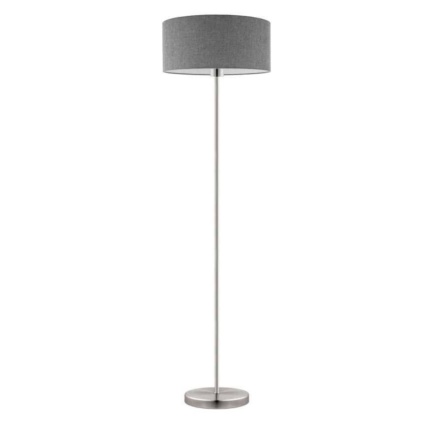 Eglo - LED  Toršeras TUNJA 1xE27/60W/230V matinis chromas/pilka