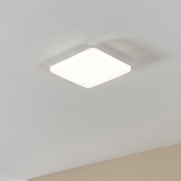Eglo - LED vonios kambario lubinis šviestuvas LED/16,5W/230V 2700/4000/6500K 26x26 cm IP54 balta
