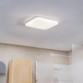 Eglo - LED vonios kambario lubinis šviestuvas LED/18W/230V 3000/4000/6000K 33x33 cm IP44