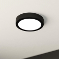 Eglo - LED vonios lubinis šviestuvas, 11 W, 230 V, IP44, juodas, Ø 16 cm