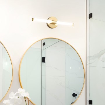 Eglo - LED vonios veidrodžio apšvietimas LED/7,5W/230V 3000/4000/6500K 45 cm IP44 auksinis