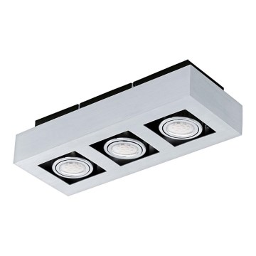Eglo - Lubinis LED šviestuvas 3xGU10-LED/5W/230V