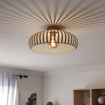 Eglo - Lubinis šviestuvas 1xE27/40W/230V diametras 43 cm kreminė