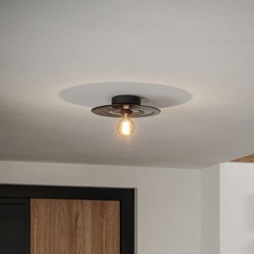 Eglo - Lubinis šviestuvas 1xE27/40W/230V pilka
