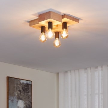 Eglo - Lubinis šviestuvas 4xE27/40W/230V