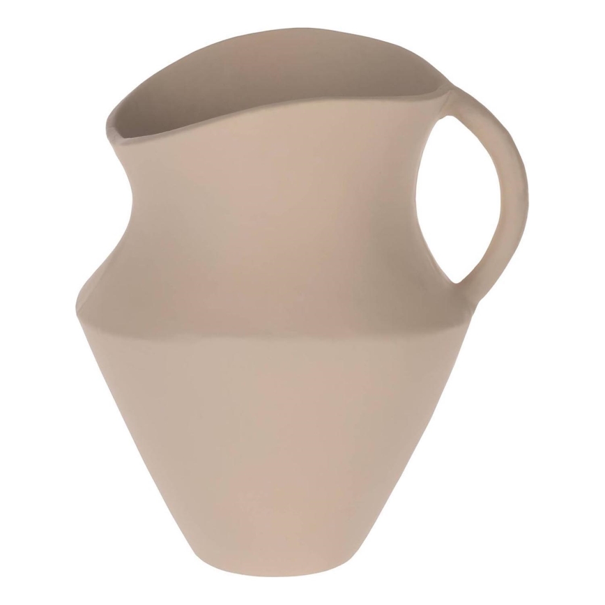 Eglo - Metalinė vaza 21,5x19,5 cm smėlio spalva