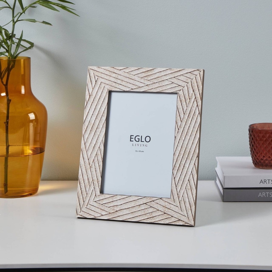 Eglo - Nuotraukų rėmelis 13x18 cm smėlio spalva