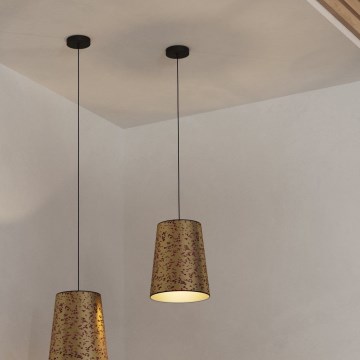Eglo - Pakabinamas sietynas 1xE27/25W/230V auksas/rausva