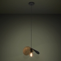 Eglo - Pakabinamas sietynas 1xE27/40W/230V 41 cm juoda/auksas