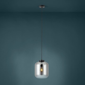 Eglo - Pakabinamas sietynas 1xE27/40W/230V diametras 25 cm dūminis